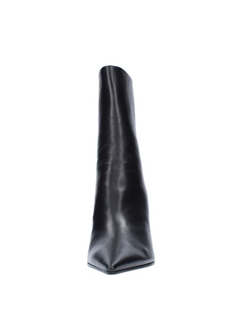 Leather ankle boots OFF-WHITE | 0WIE14F21LEA0011000NERO